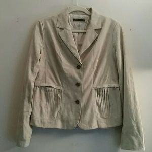 Elie Tahari suede jacket